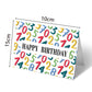 24 Pack Unique Birthday Cards Happy Birthday Card Bulk with Envelopes and Stickers