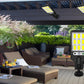 108COB Motion Sensor Solar Outdoor Street Lights