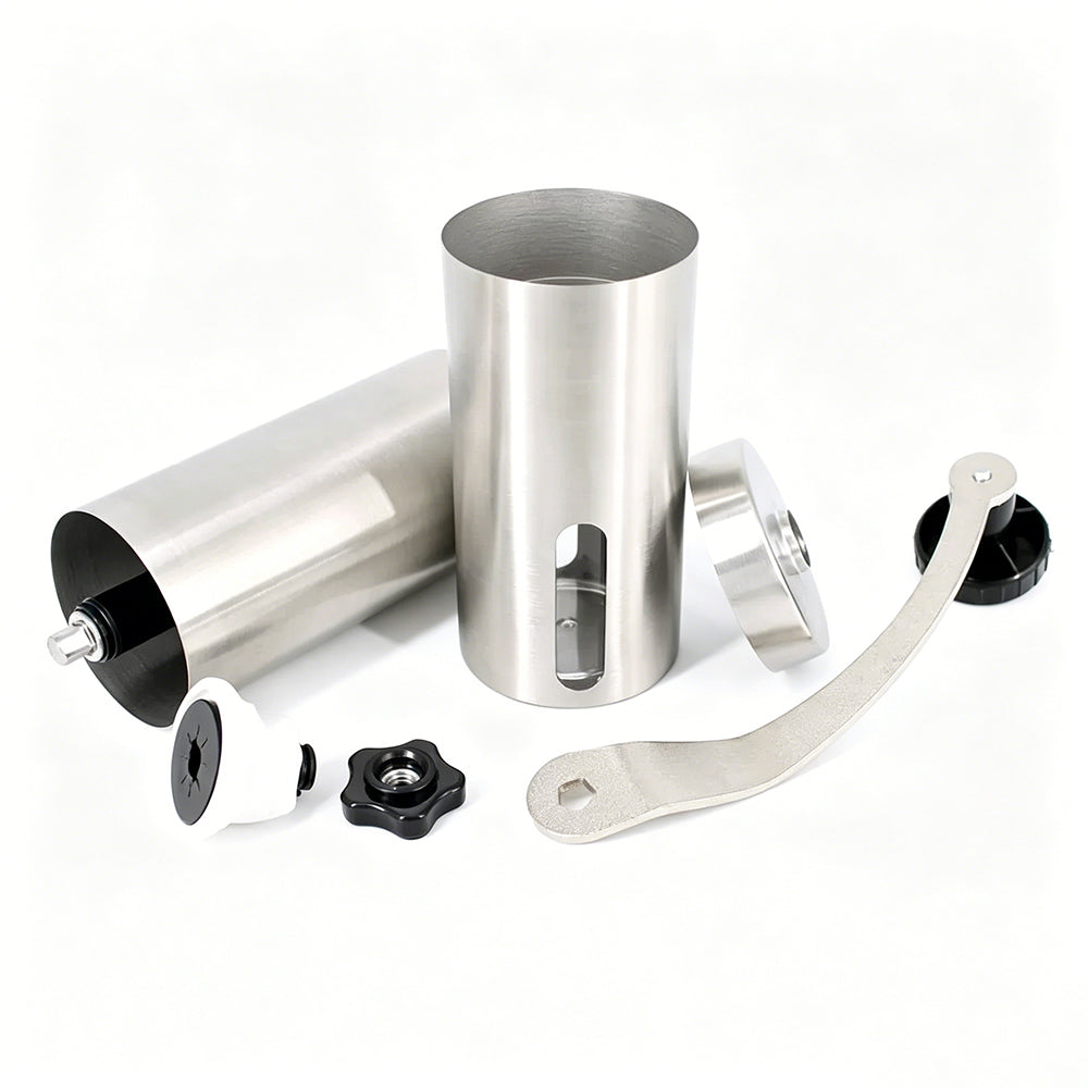 Manual Coffee Grinder Stainless Steel Conical Burr Portable