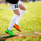 6Pcs Hexagonal Soccer Agility Ring Set with Clips and Carry Bag