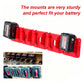 5Pcs M18 Battery Holder Tool Holder for Milwaukee Power 18V Drill Rack