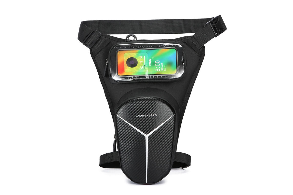Adjustable Motorcycle Drop Leg Bag Thigh Bag with 3-Level Height Thigh Pack for Outdoor Sports