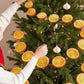 Artificial Dried Orange Slices Garland Christmas Decorations Xmas Tree Decor