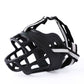 Breathable Rubber Dog Muzzle with Reflective Strap for Walking