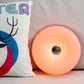 Rechargeable Donut Table and Wall Lamp with Touch Dimming