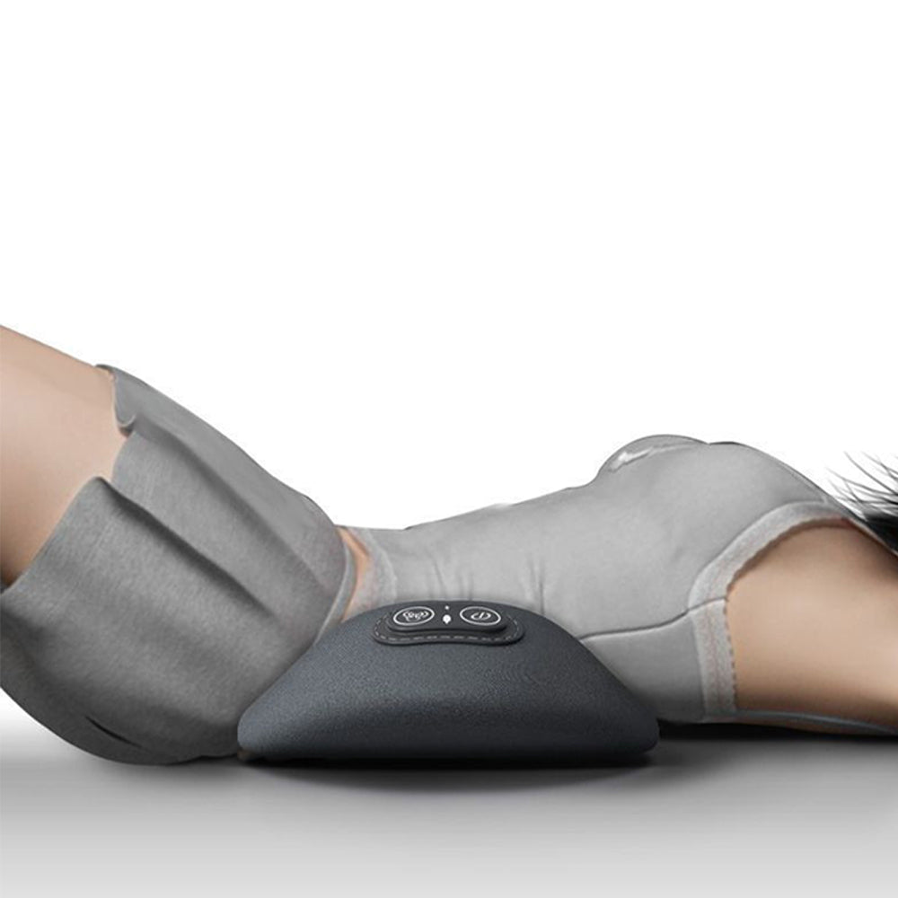 Electric Adjustable Lumbar Support Pillow with Heat and Massage