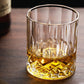 6 Piece 300ml Thick Clear Glass Whiskey Tumbler Set
