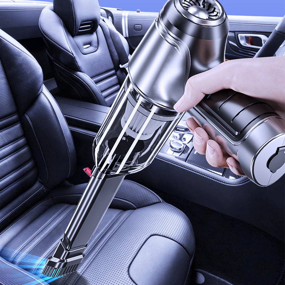 2-in-1 Cordless Handheld Car Vacuum Cleaner and Inflator