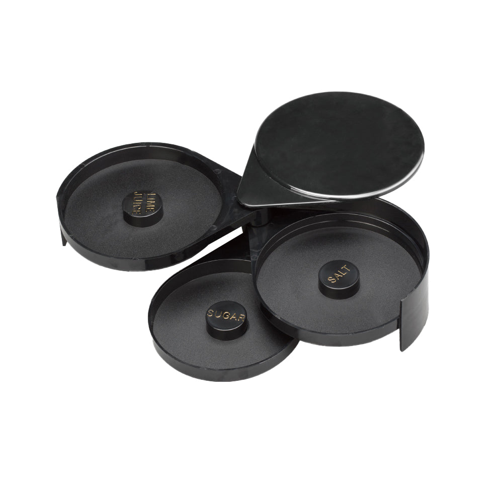 3-Tier Bar Juice Cocktail Seasoning Box