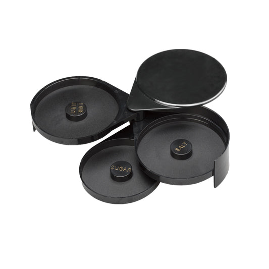 3-Tier Bar Juice Cocktail Seasoning Box