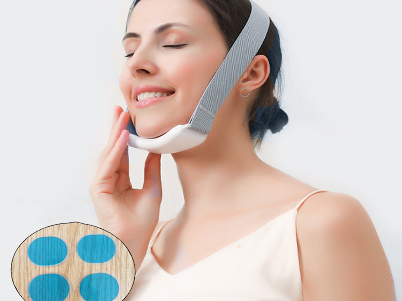 EMS Double Chin V Face Lifting Massager