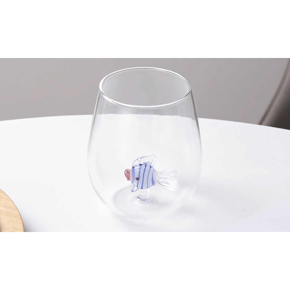 Creative Cartoon Three Dimensional Animal Glass Cup