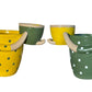 2-In-1 Resin Flower Pot with Drainage Hole