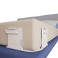 4Pcs Bed Sheet Holder with Lock Strip Fitted Sheet Straps for All Mattress Sizes
