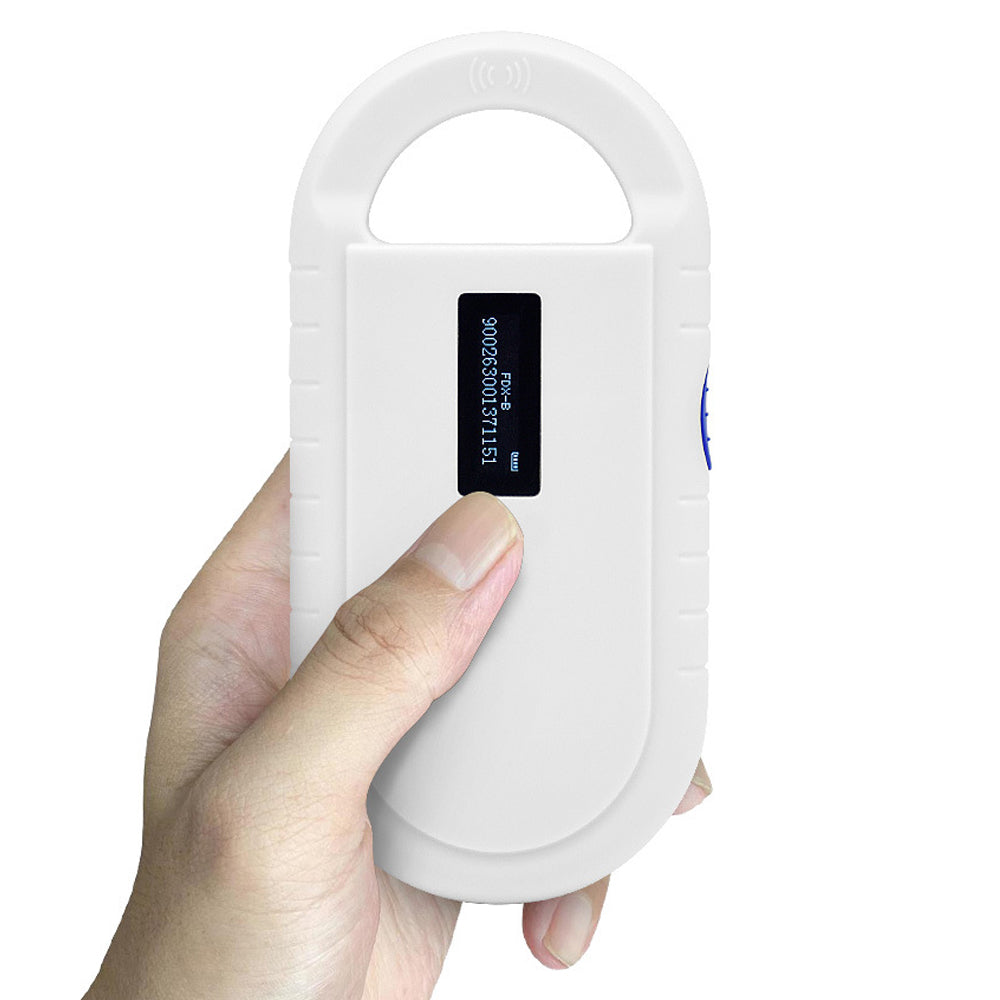 Portable Animal Microchip Scanner Reader for Pets Livestock