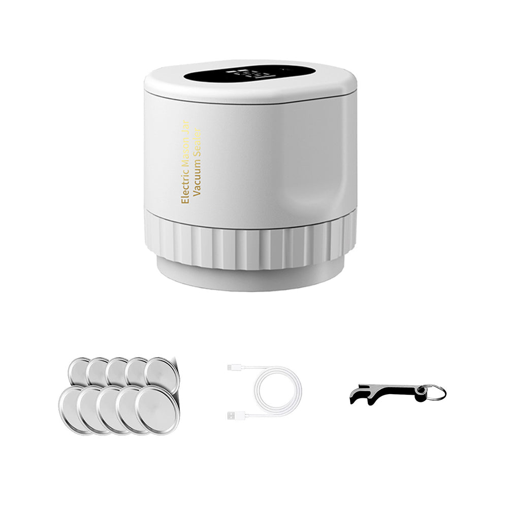 Cordless Electric Mason Jar Vacuum Sealer Set-Regular Style