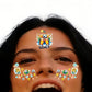 12 Sheets Colorful Football Themed Stickers Soccer Themed Tattoos for World Cup