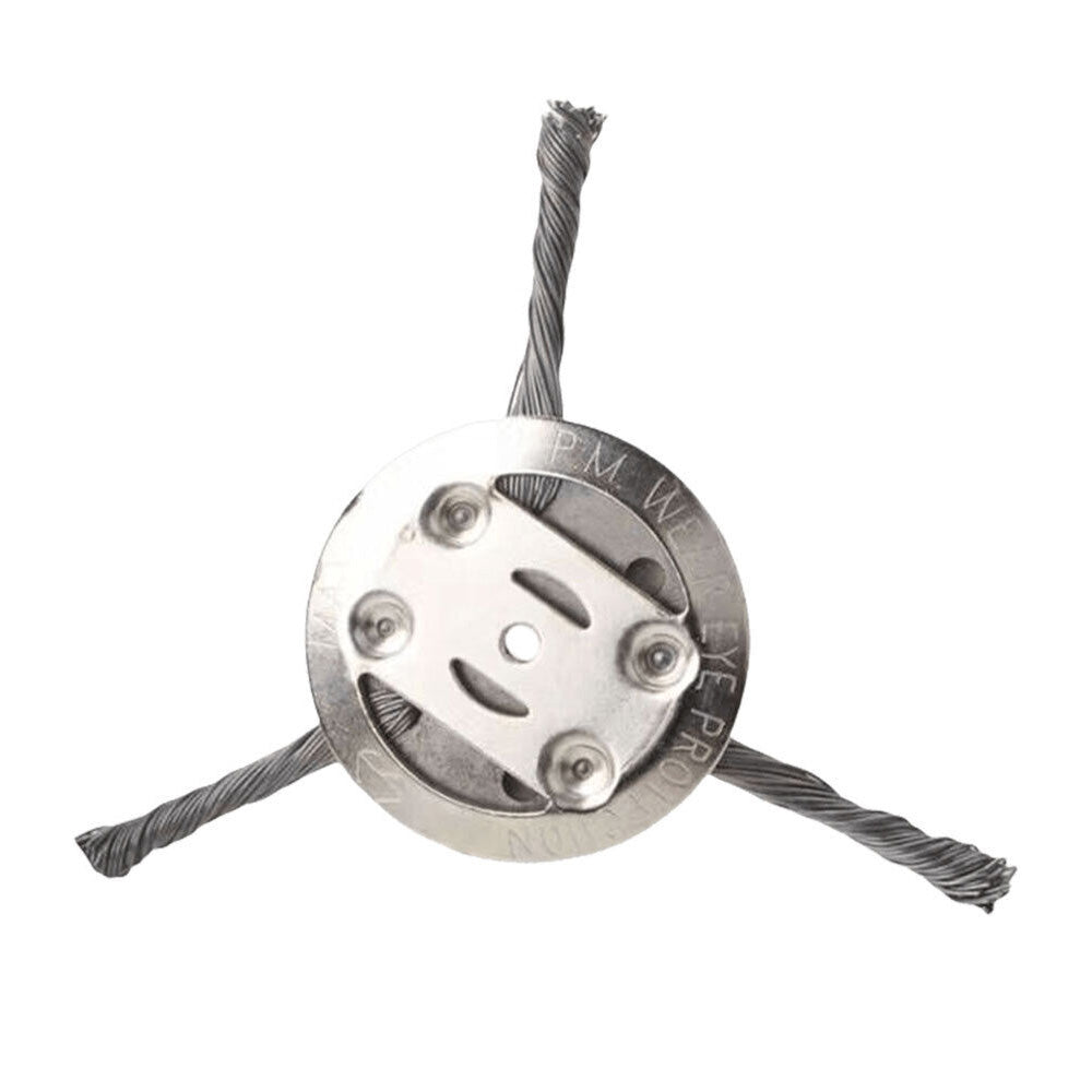 2PCS Steel Wire Grass Trimmer Head String Trimmer Replacement Head Weed Remover Tool
