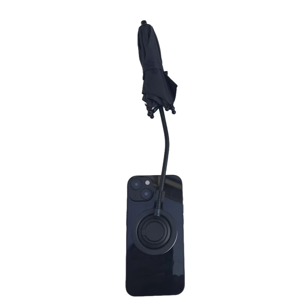 Universal Phone Umbrella for Sun Adjustable Smartphone Umbrella Stand for Outdoor