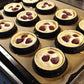 8-Piece Circle Ring Tart Decor Baking Molds