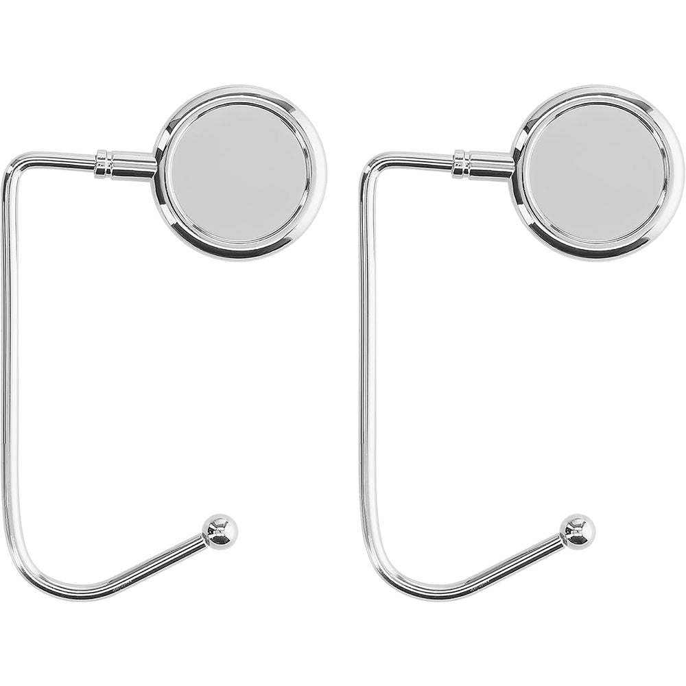 2 Pack 30mm Metal Straight Hooks for Christmas Stockings and Bags