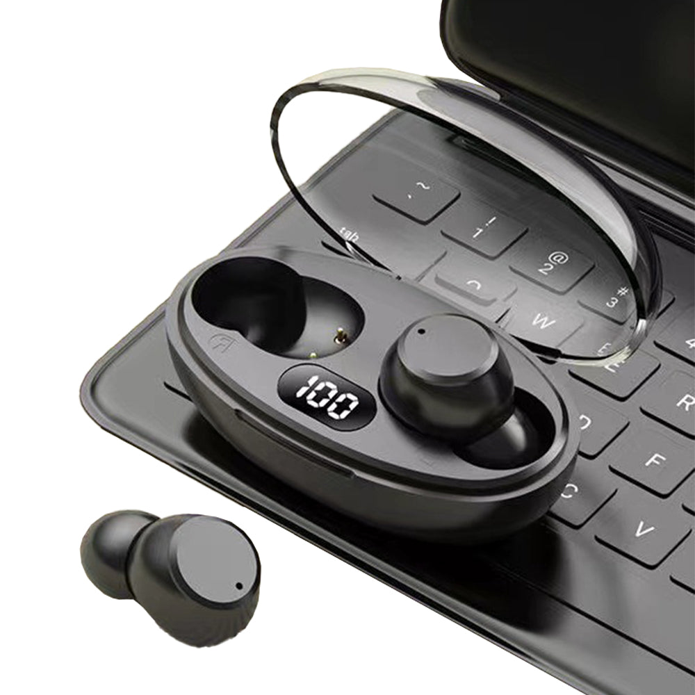 Bluetooth 5.3 Wireless In-Ear Headphones with LED Power Display