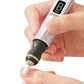2 in 1 Cordless Electric Nail File Drill with Light Lamp 18 Bits 3 Speeds Mode for Women Men