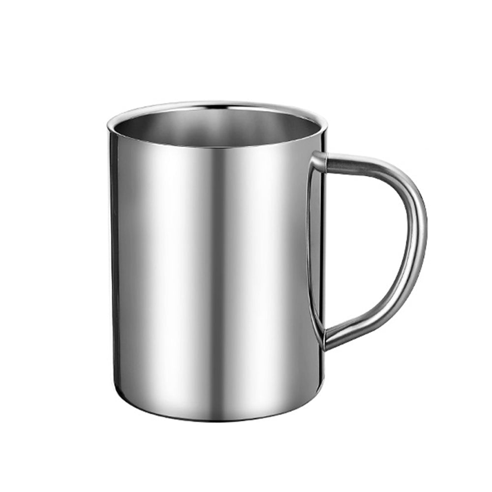 400ml Stainless Steel Double Wall Coffee Mug for Camping and Travel