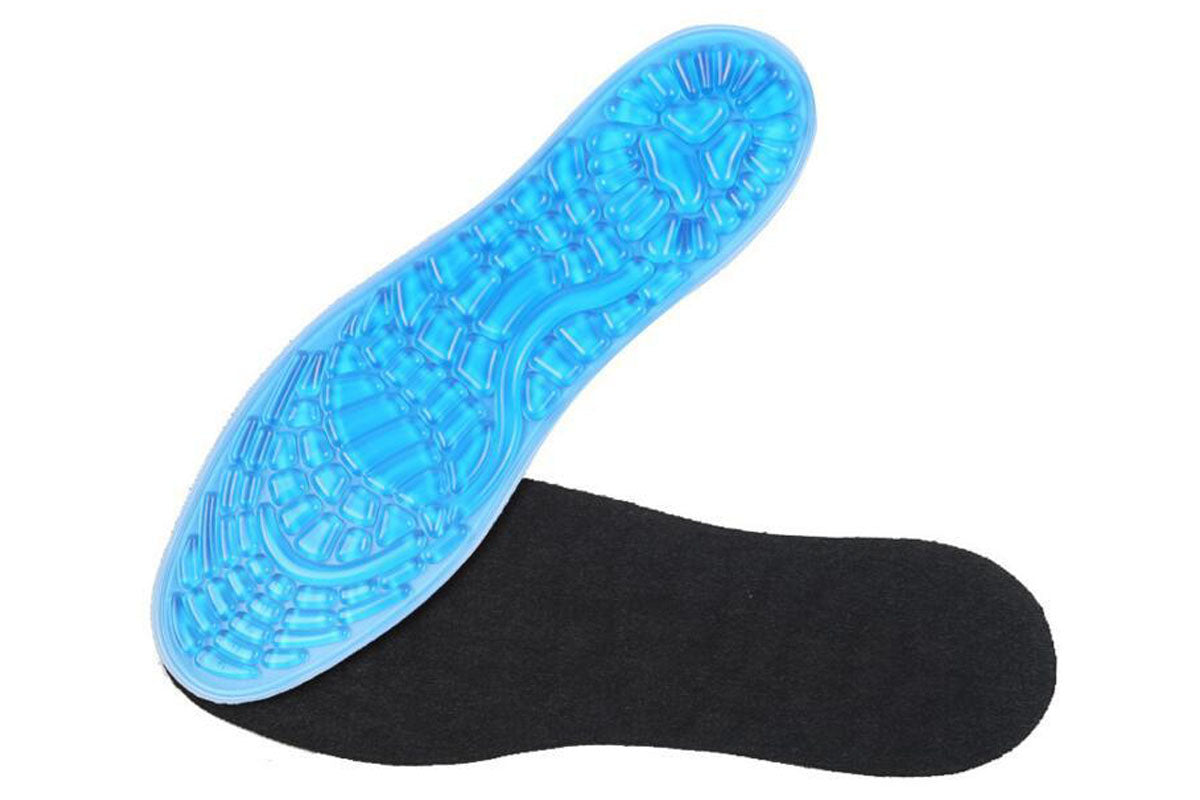 4 Pairs Gel Shoe Insoles Shock Absorbing Cushion Inserts for Men and Women