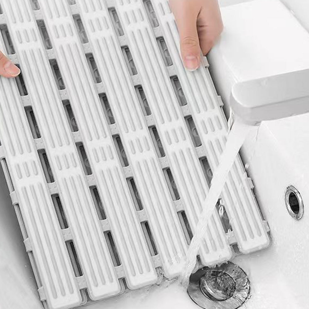 Non Slip Shower Mat with Suction Cups Bath Mat for Bathroom Kitchen Wet Floor