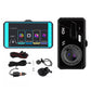 4-inch Touch Screen 2 Channel Dash Cam Front and Rear Car Camera