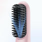 Cordless LCD Hair Straightening Brush 2-in-1 Portable Styling Tool for Travel