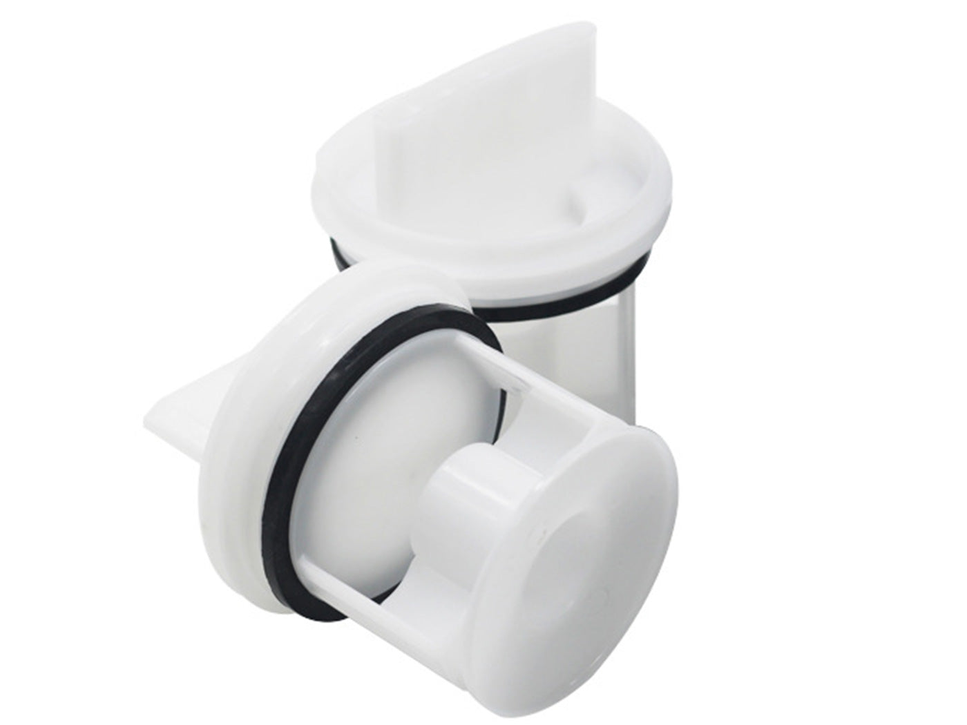 2 X Washing Machine Filter Plug Cap Washing Machine Pump Drain Plug for Drum Washer