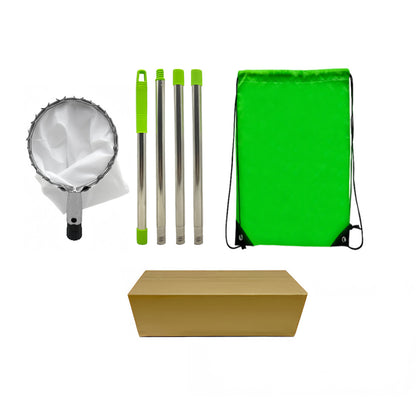 Fruit Picking Tool with Basket and Detachable Extended Handle