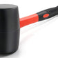 8oz Rubber Mallet Hammer Fiberglass Handle for Flooring Tent Stakes Woodworking