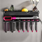 Barbershop Curling Wand Wall Mount Hair Dryer Rack for Dyson