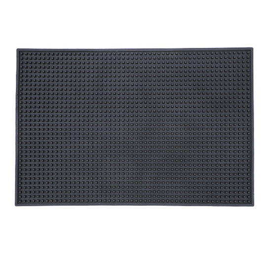 Bar Mat Non Slip Drying Mat for Countertops 45x30cm PVC Bar Service Mat for Home Bar