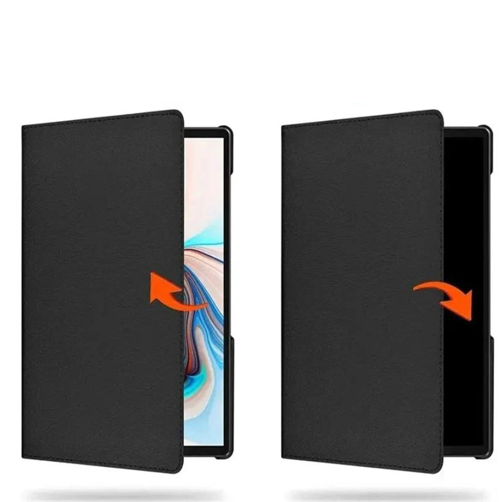 360 Rotating Case for Samsung Tab A9 Plus 11 Inch PU Leather Cover with Stand