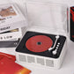 Retro CD Player Multifunctional Music Player with Bluetooth FM Radio for Home Use