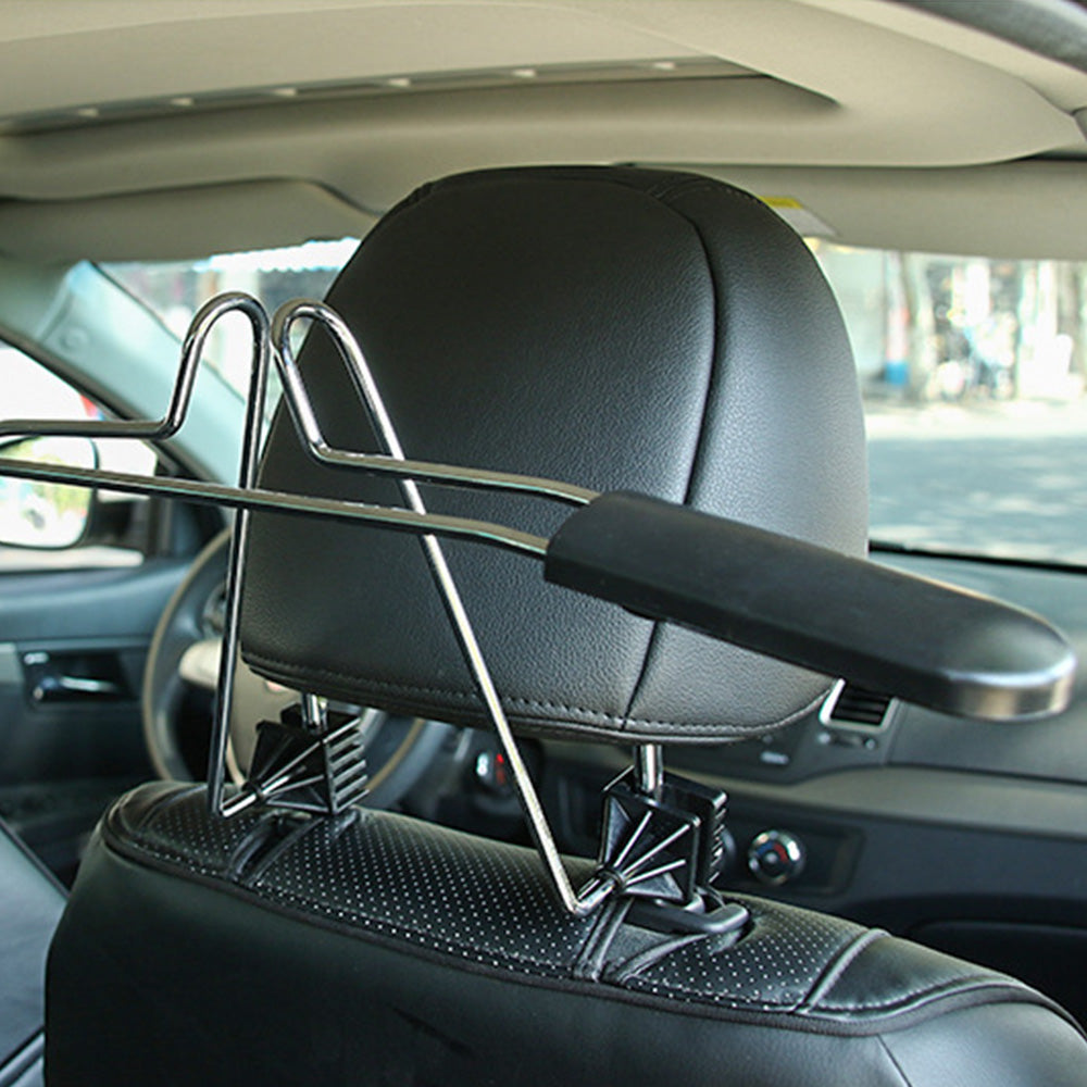 Telescopic Auto Headrest Clothes Hanger