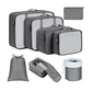 8Pcs Packing Cubes for Travel Lightweight Luggage Organizers