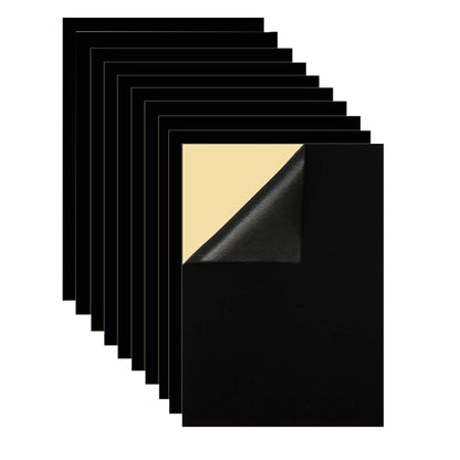 10Pcs Felt Fabric Self Adhesive Sheets Decorative DIY Felt Sticky Back Sheets