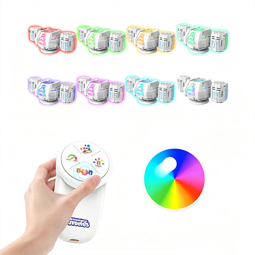 Rechargeable Bubble Machine with RGB Lights for Parties Weddings Events