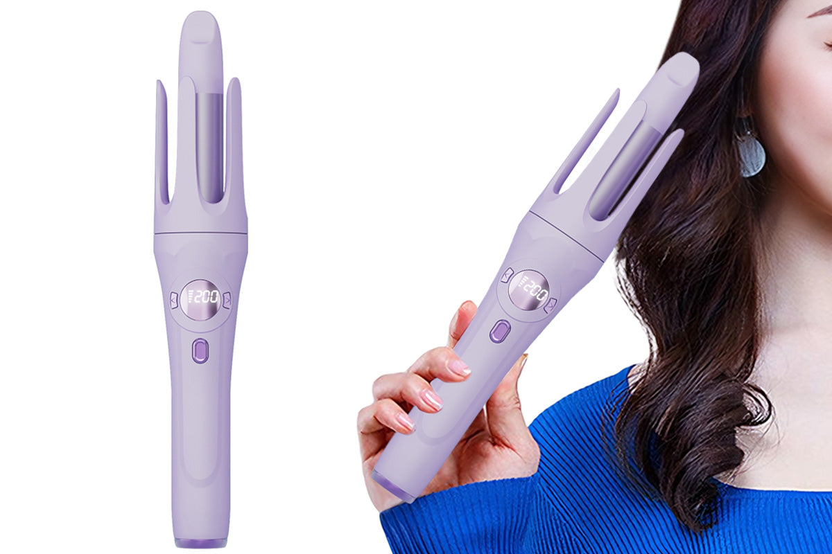 Auto Rotating Wireless Hair Curler 32mm for All Hair Types