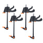 4Pcs 4 Inch Woodworking Bar Clamps