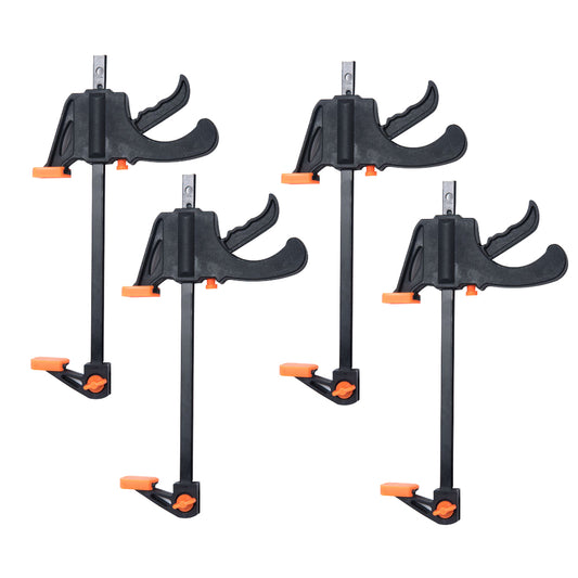 4Pcs 4 Inch Woodworking Bar Clamps