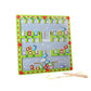 Adhesive Letter Matching Parking Maze Learning Educational Toddler Toy