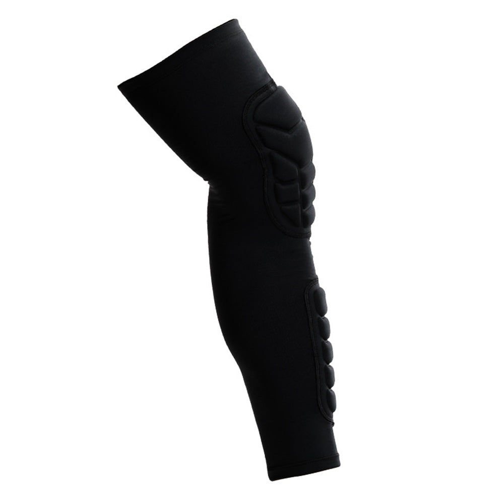 2Pcs Knee Calf Padded Knee Braces Knee Sleeve Calf Shin Guard-Black