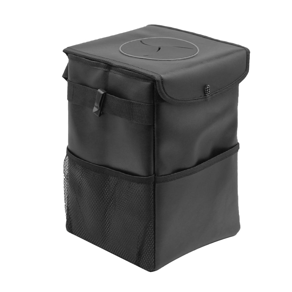 Leak Proof Car Trash Can with Lid
