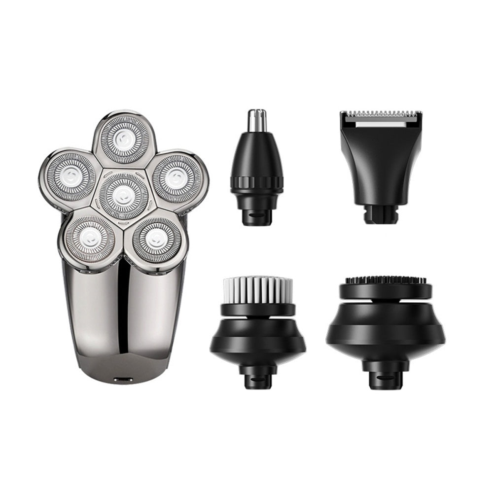 Rechargeable Electric Shaver for Men with LED Display